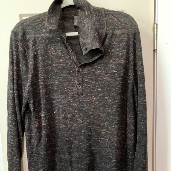 Men's Quarter Button Up Sweater - Picture 1 of 3
